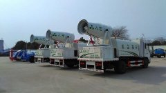 发往四川路上的雾炮_抑尘车_高射程喷雾器